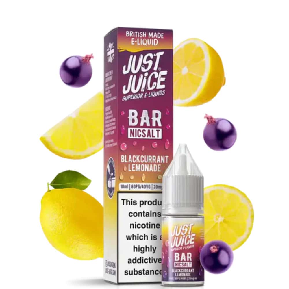 Just Juice Bar Nic Salts e liquids 10ml