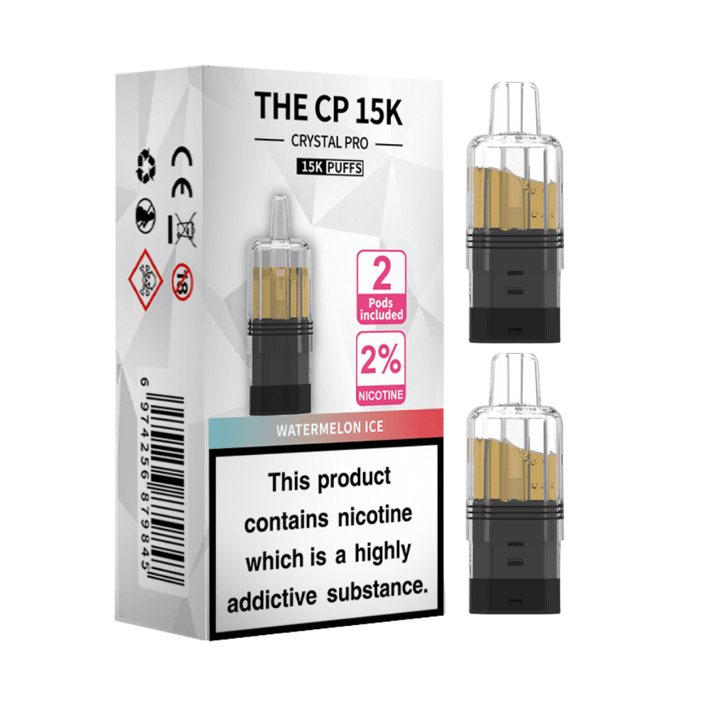 The Crystal Pro CP 15k Pods | 2 Refill Packs