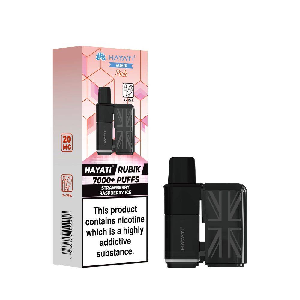 Hayati Rubik 7000 Pods Strawberry Raspberry Ice