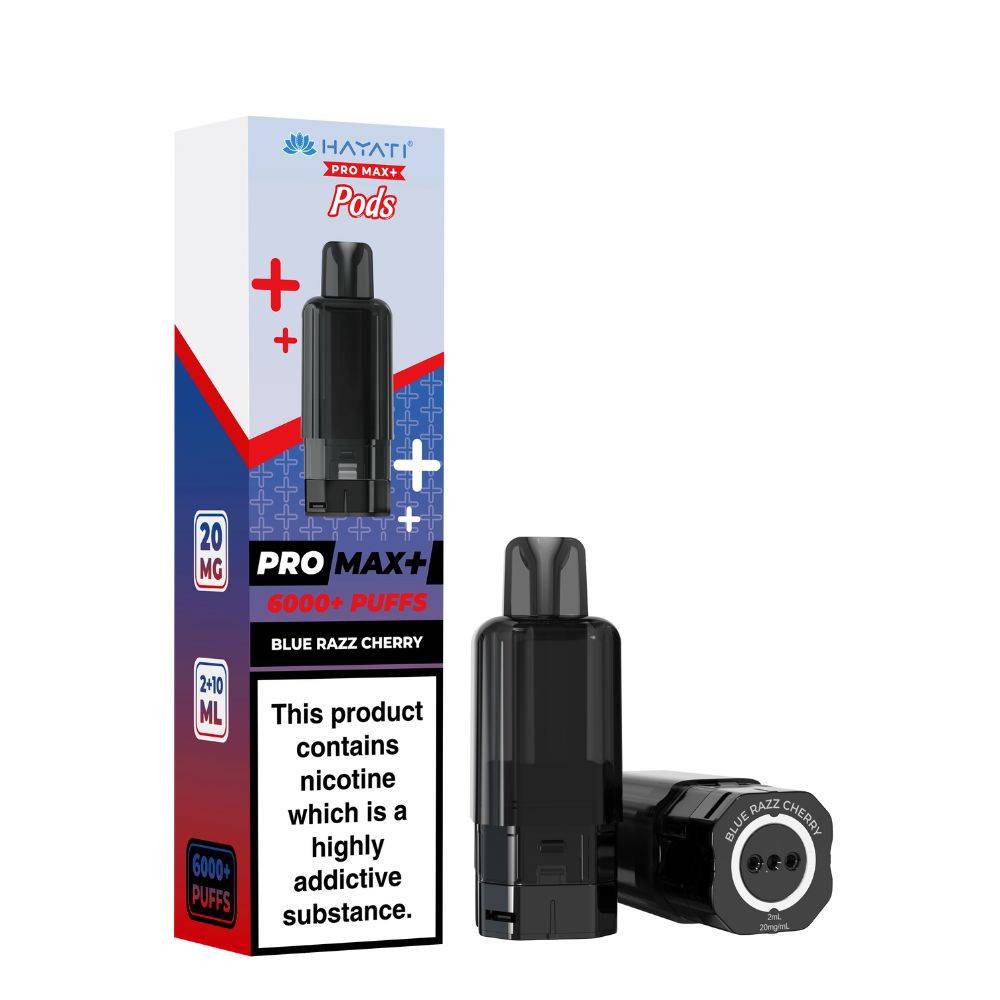 Hayati Pro Max Plus 6000 Pods Blue Razz Cherry
