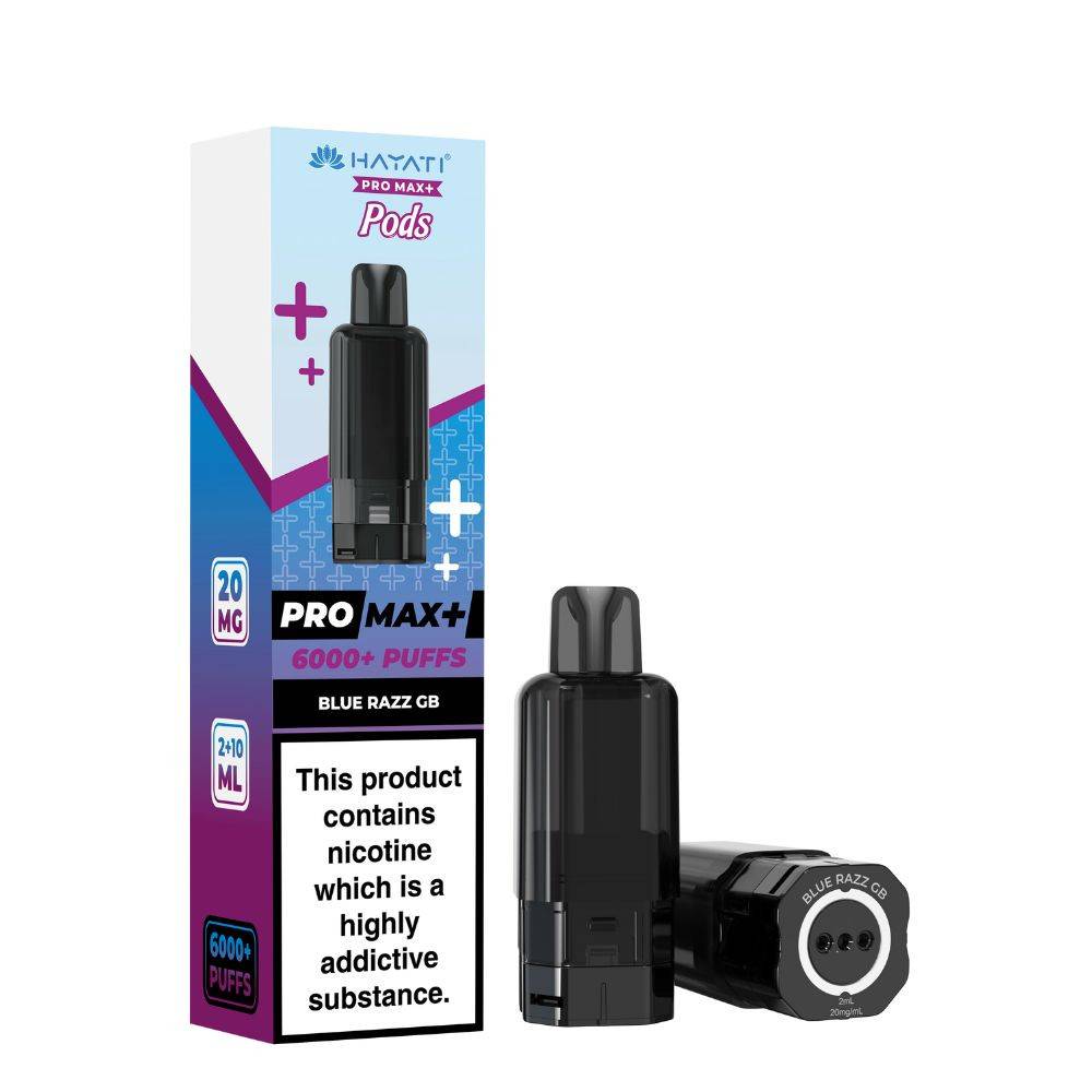Hayati Pro Max Plus 6000 Pods Blue Razz GB