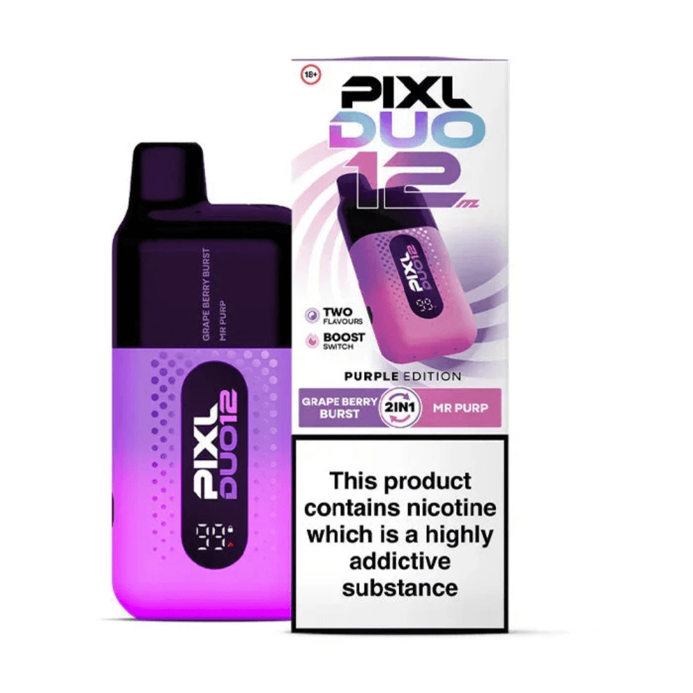 Pixl Duo 12k Prefilled Vape Kit Purple Edition
