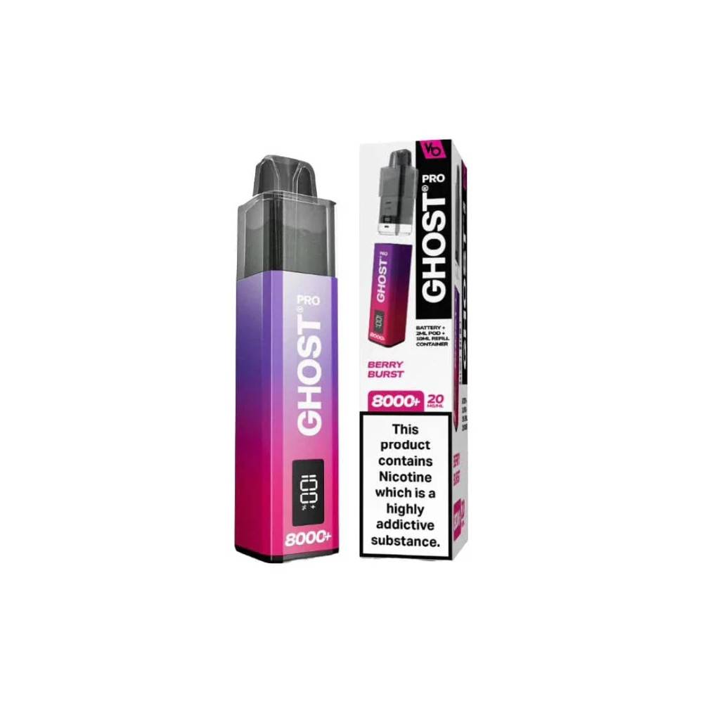 Vapes Bar Ghost Pro 8000 Berry Burst