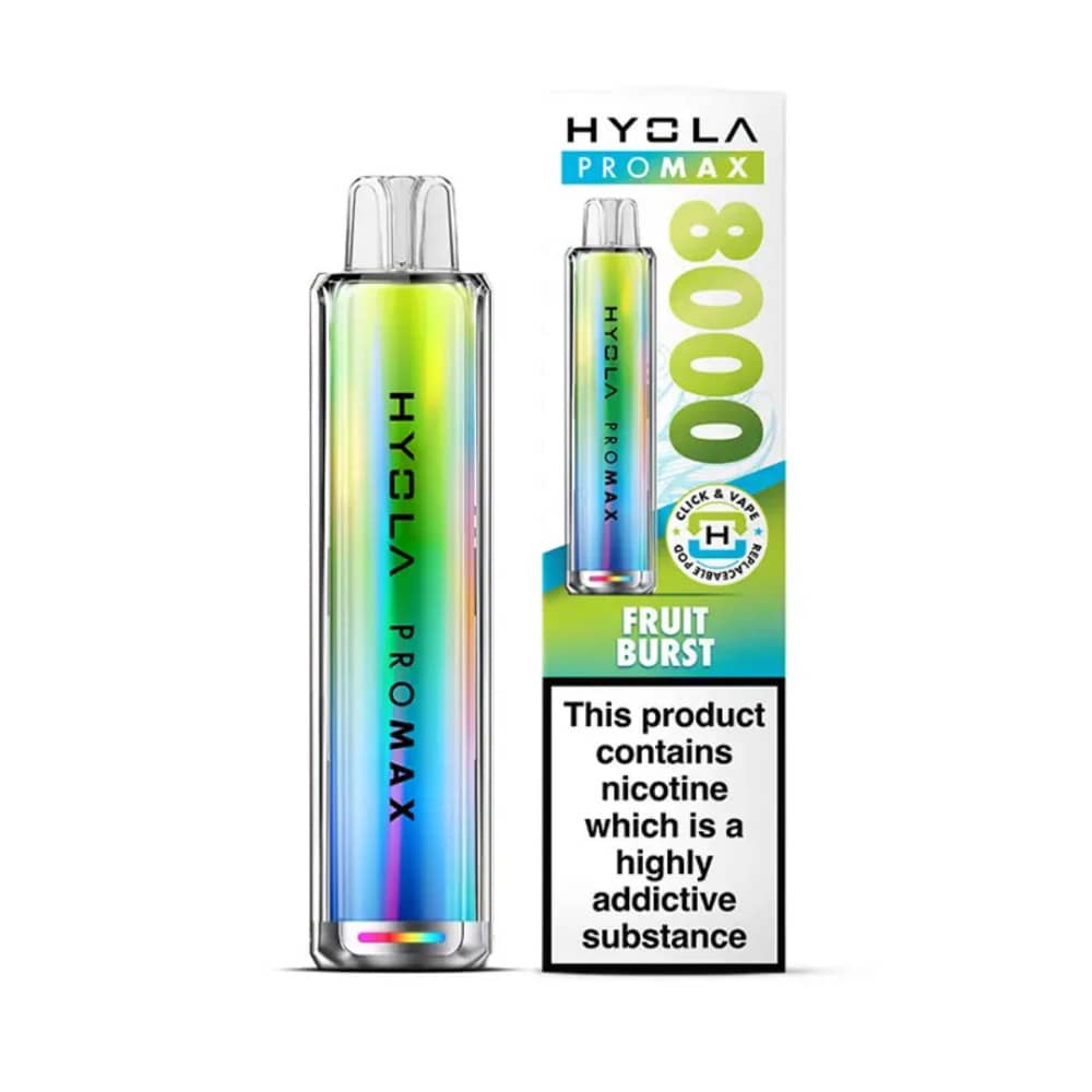 Hyola Pro Max 8000 Prefilled Vape Kit Fruit Burst