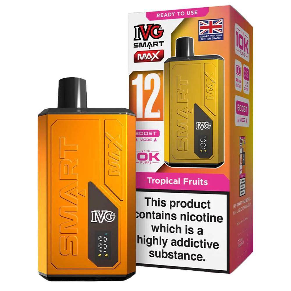IVG Smart Max 10k Prefilled Vape Kit Tropical Fruits