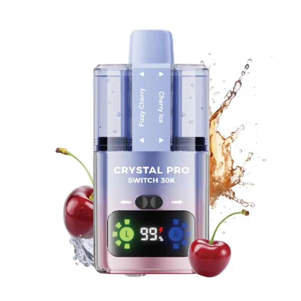 Crystal Pro Switch 30k Prefilled Vape Kit Fizzy Cherry / Cherry Ice