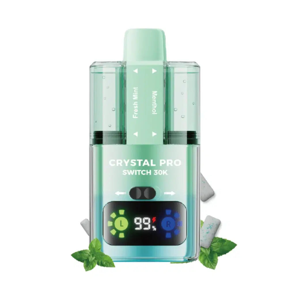 Crystal Pro Switch 30k Prefilled Vape Kit Fresh Mint / Menthol