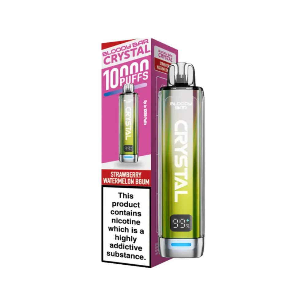 Bloody Bar Crystal 10k Strawberry Watermelon Bubble Gum