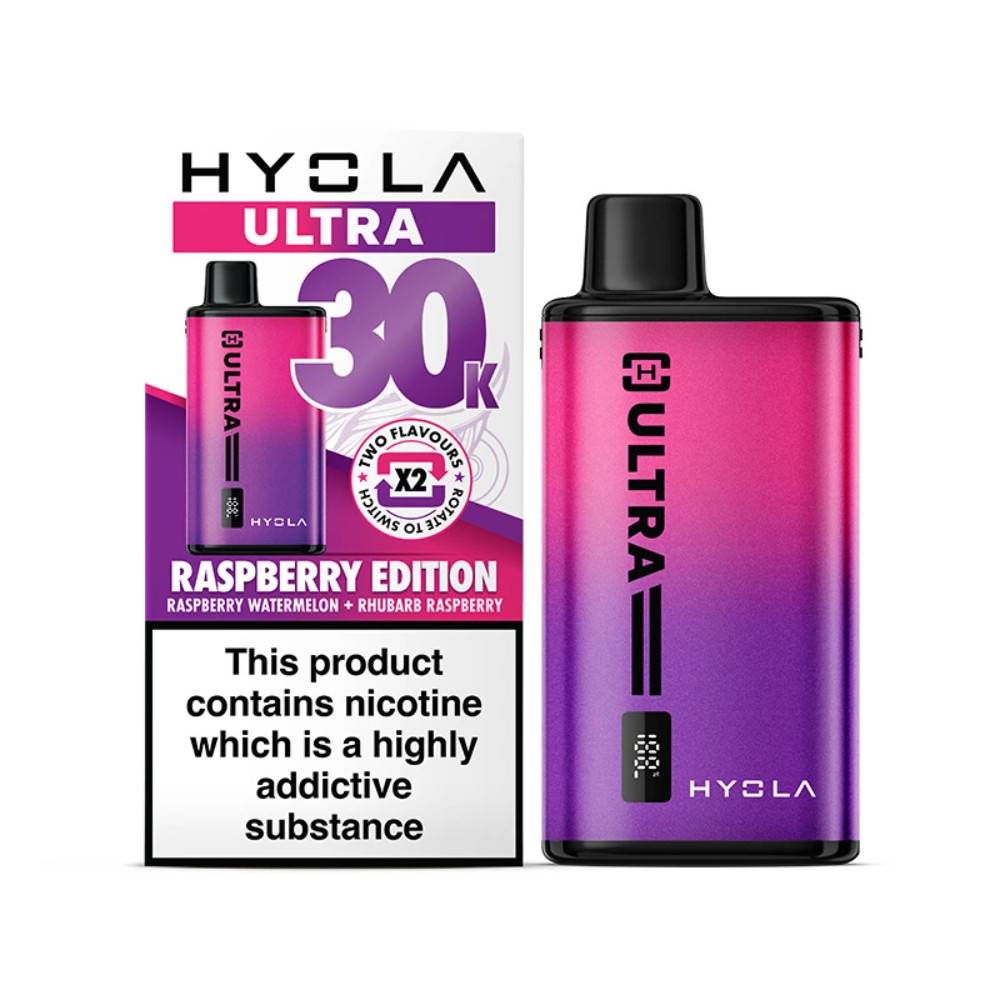 Hyola Ultra Plus 30k Prefilled Vape Kit Raspberry Edition