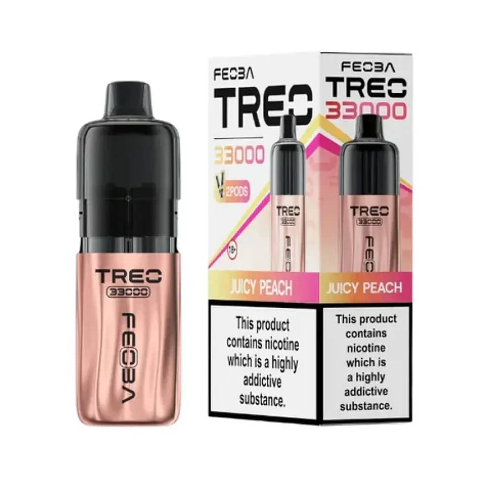 Feoba Treo 33k Prefilled Vape Kit Juicy Peach