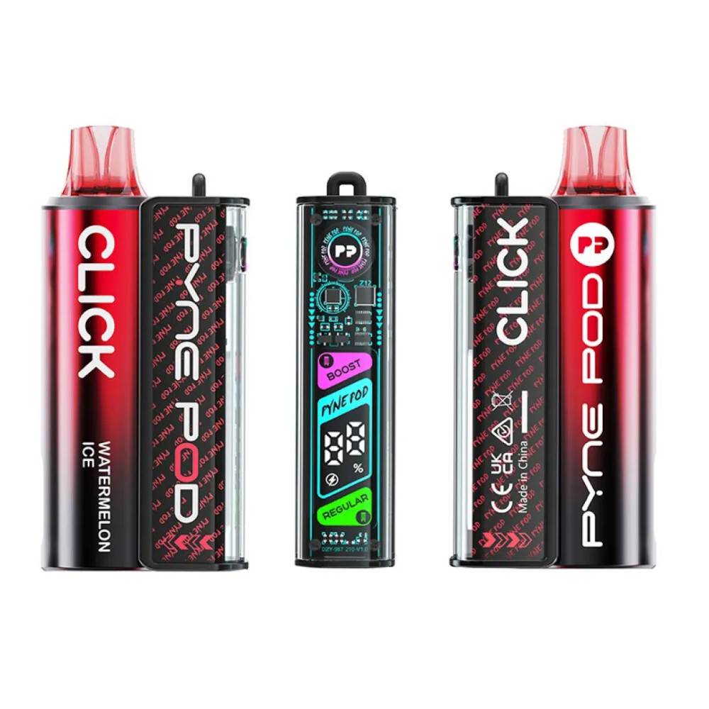 Pyne Pod Click 10k Prefilled Vape Kit Watermelon Ice