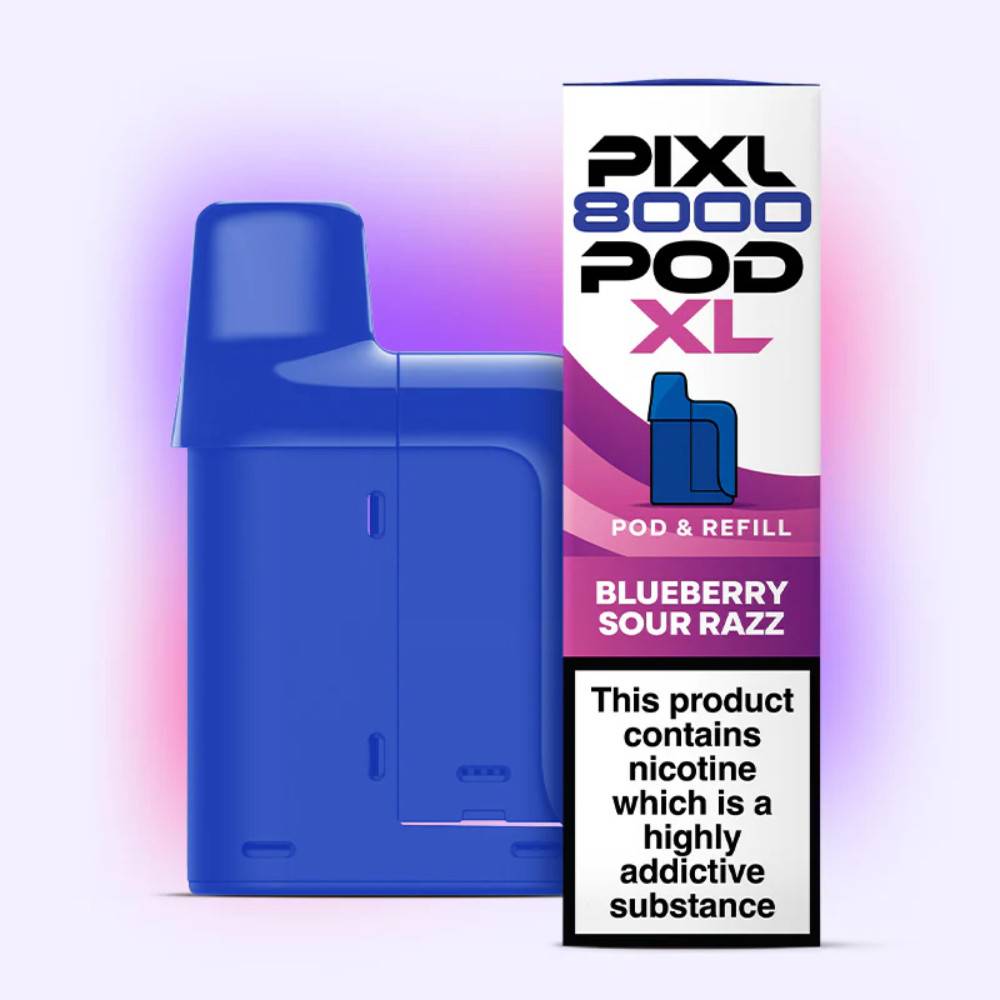 PIXL 8000 Pods Blueberry Sour Razz