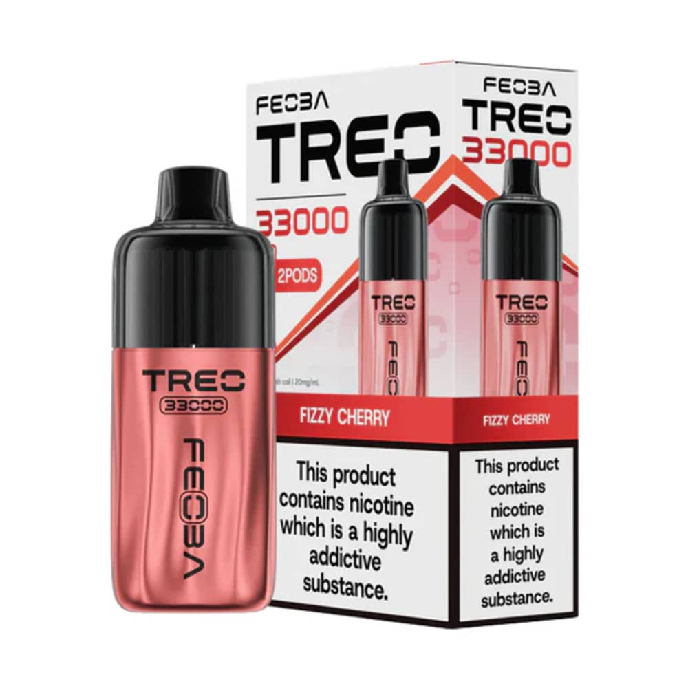Feoba Treo 33k Prefilled Vape Kit Fizzy Cherry