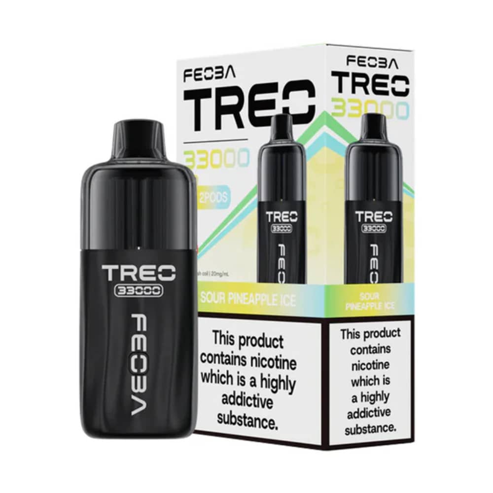 Feoba Treo 33k Prefilled Vape Kit Sour Pineapple Ice