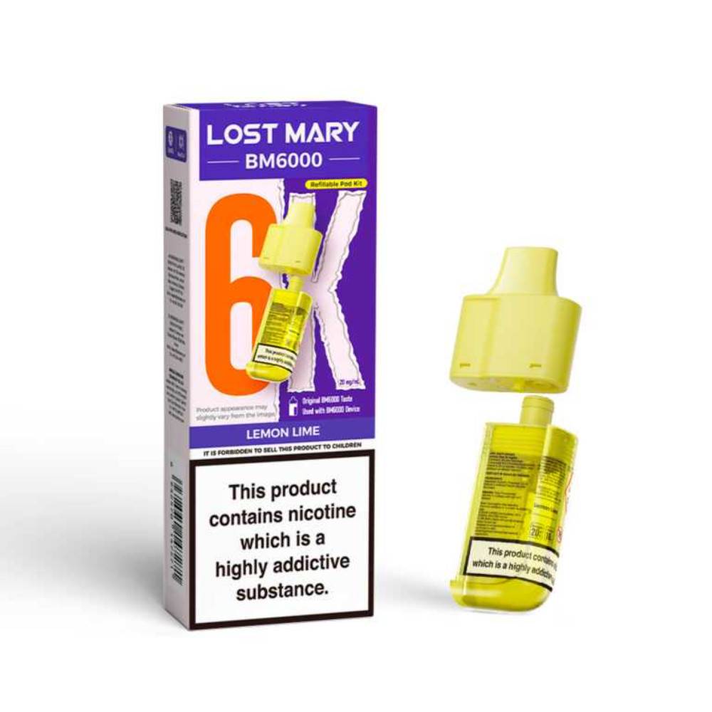 Lost Mary Bm6000 Pods Lemon Lime