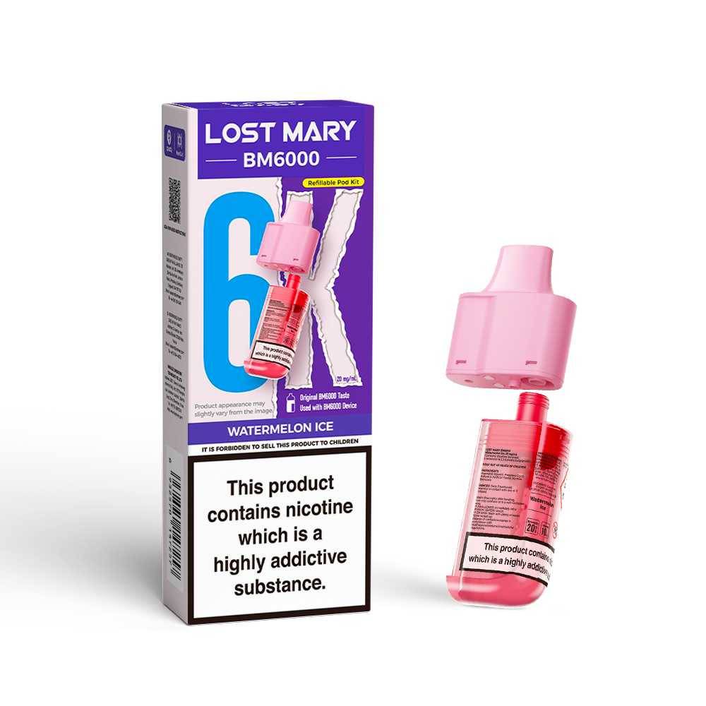 Lost Mary Bm6000 Pods Watermelon Ice