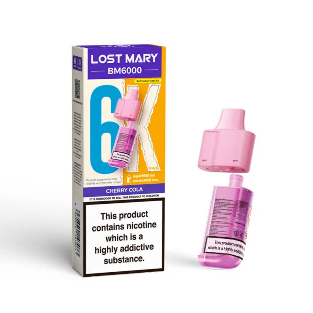 Lost Mary Bm6000 Pods Cherry Cola