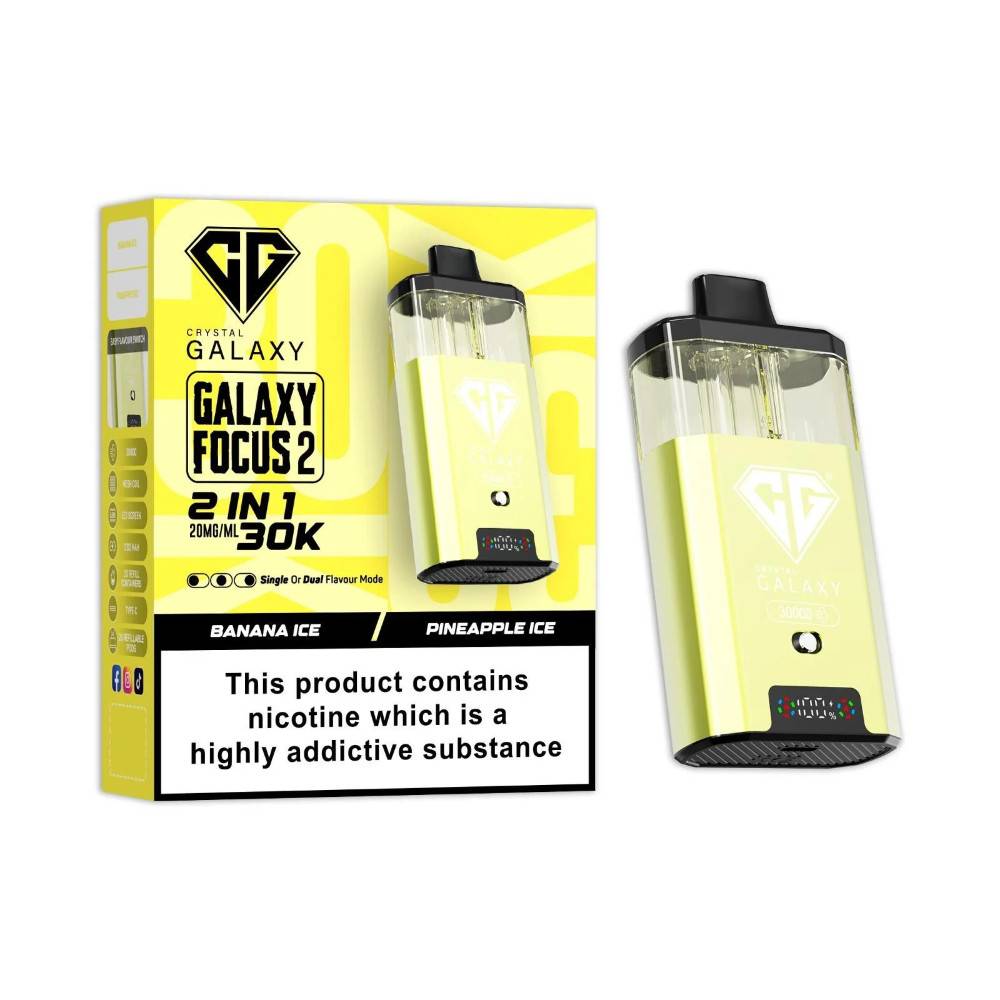 Crystal Galaxy 30k Focus 2 Prefilled Vape Kit
