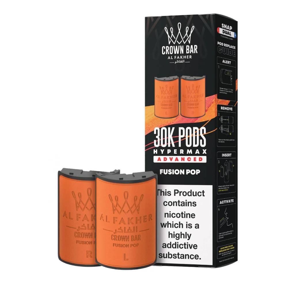 Al Fakher 30k Hypermax Pods Fusion Pop