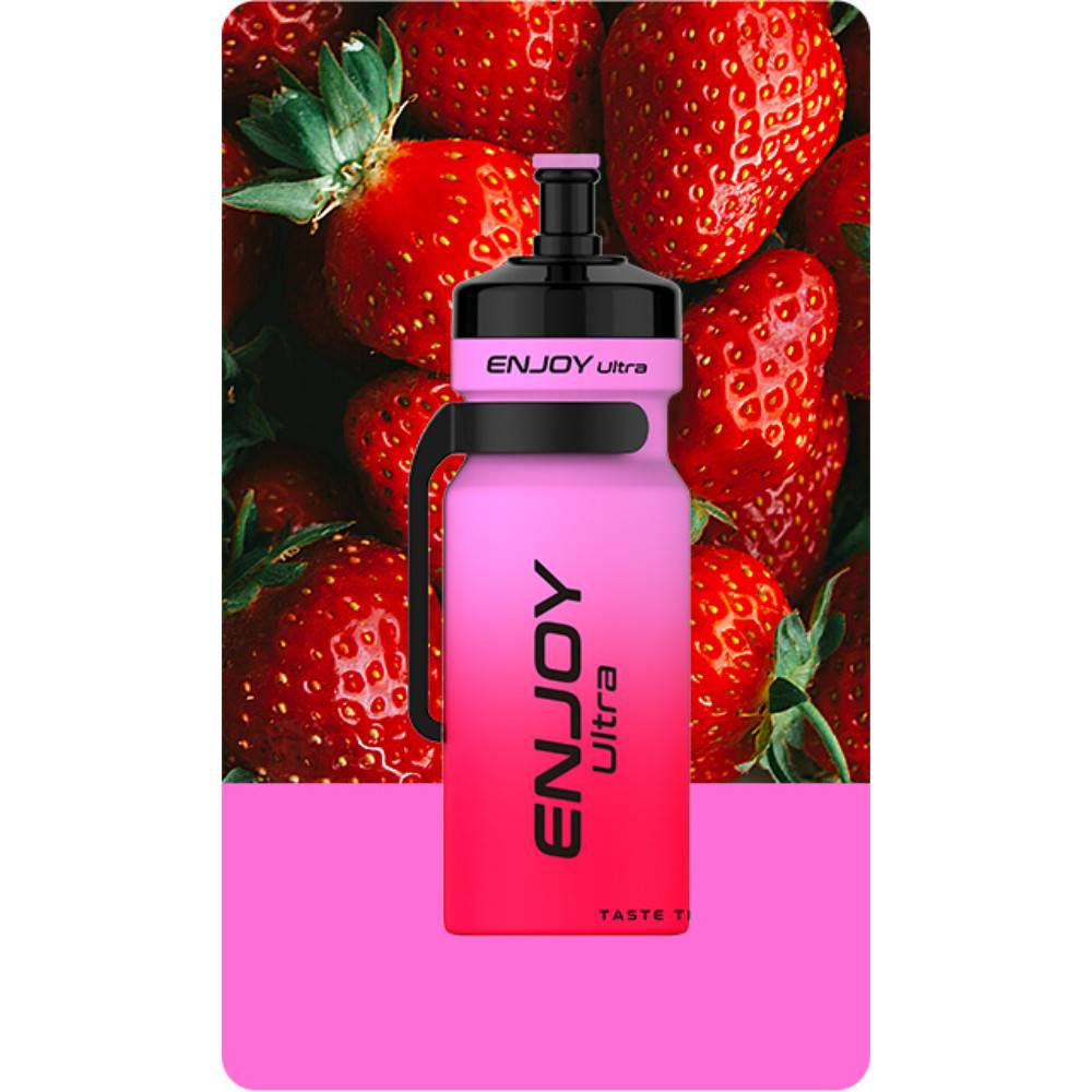 Enjoy Ultra 9000 Prefilled Pod Vape Kit Strawberry Ice