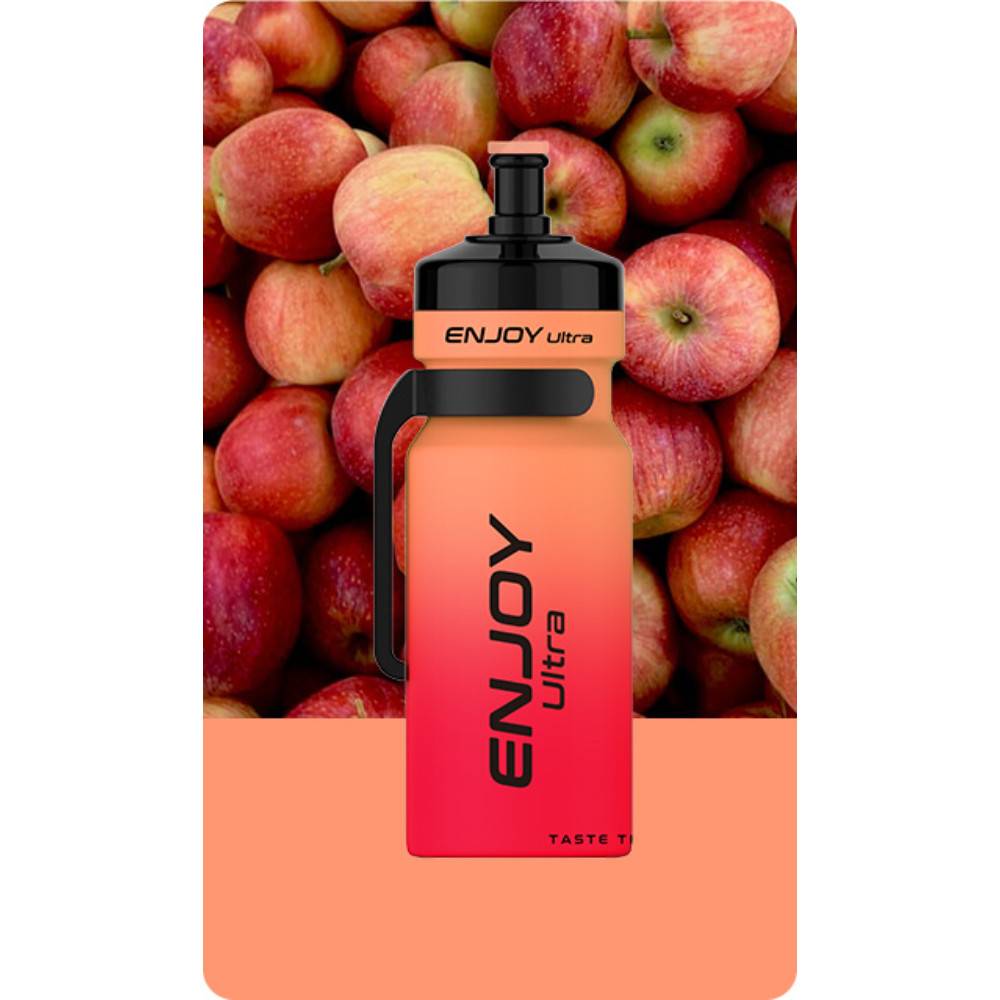 Enjoy Ultra 9000 Prefilled Pod Vape Kit Red Apple Ice