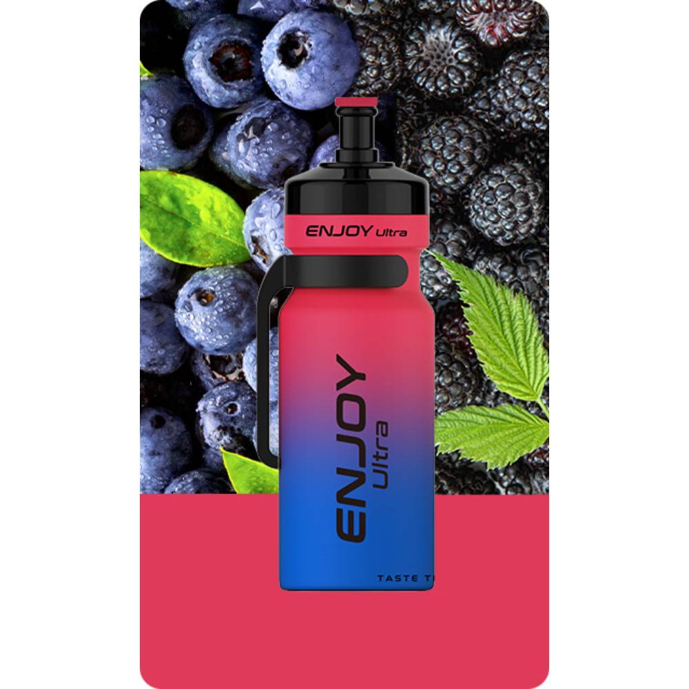 Enjoy Ultra 9000 Prefilled Pod Vape Kit Blueberry Sour Raspberry