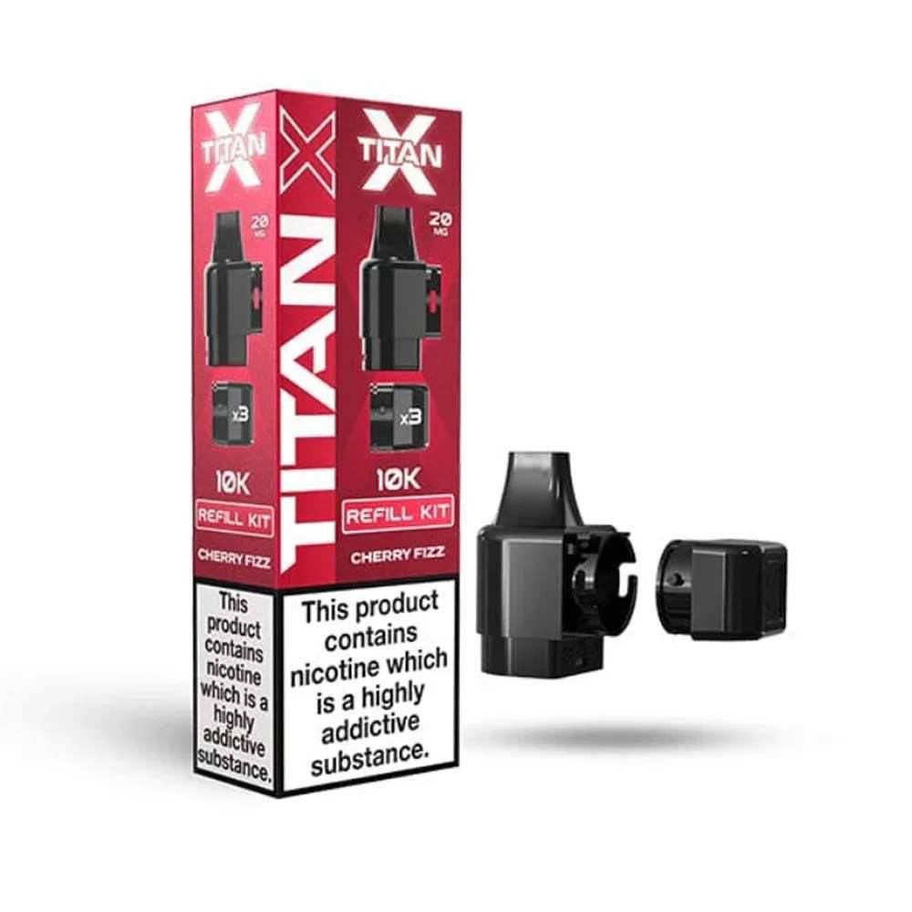 Titan X 10K Pods Cherry Fizz