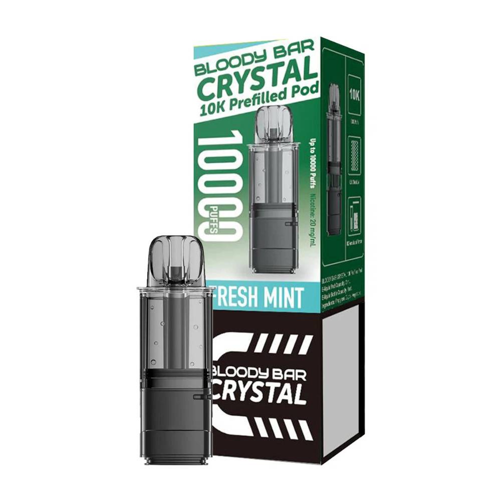Bloody Bar Crystal 10k Pods Fresh Mint