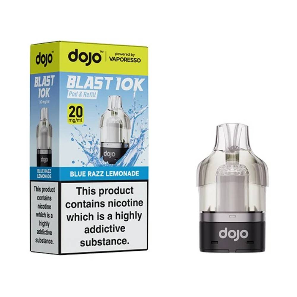 Vaporesso Dojo Blast 10K Pods Blue Razz Lemonade