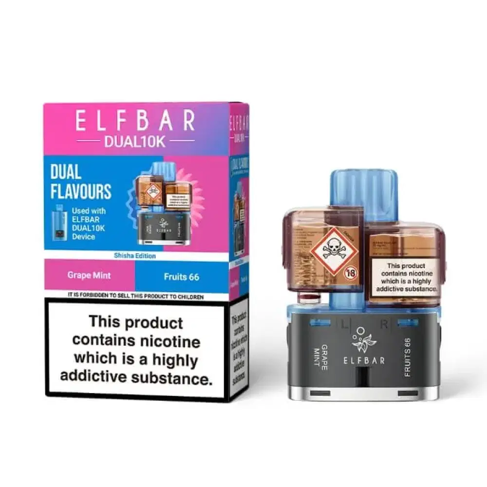 Elf Bar Dual 10k Pods Shisha Edition