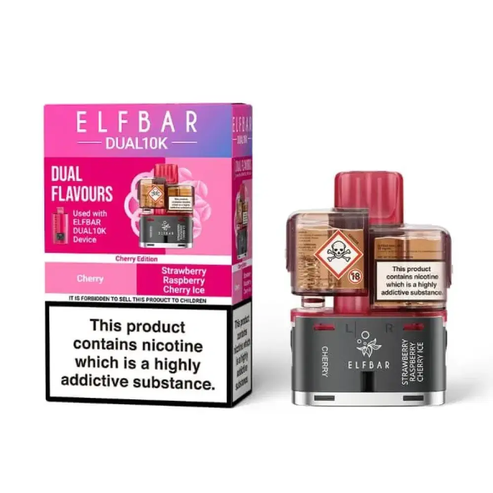 Elf Bar Dual 10k Pods Cherry Edition