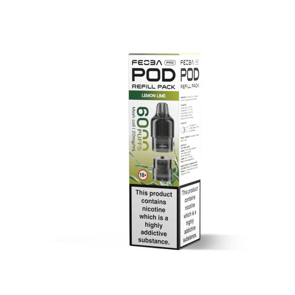 Feoba Pro Plus 6000 Pods Lemon Lime