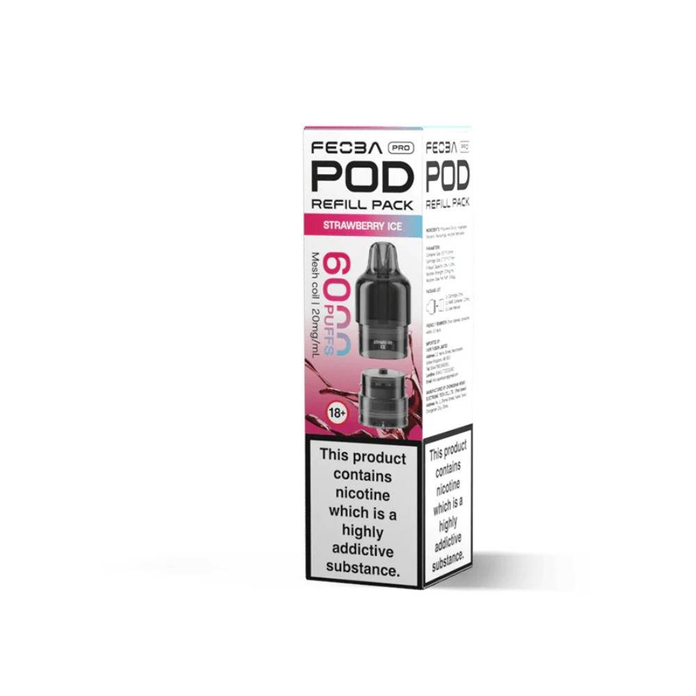 Feoba Pro Plus 6000 Pods Strawberry Ice