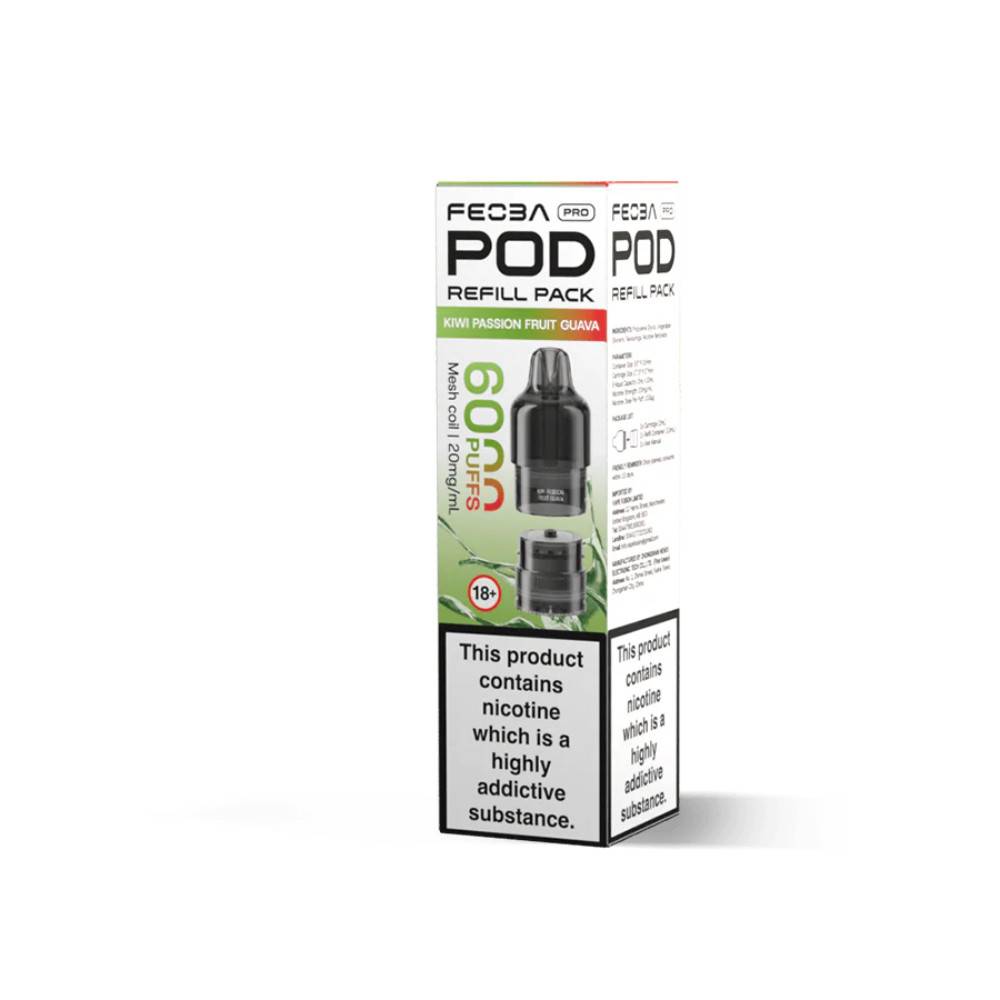 Feoba Pro Plus 6000 Pods Kiwi Passionfruit Guava