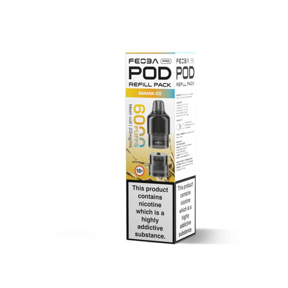 Feoba Pro Plus 6000 Pods Banana Ice