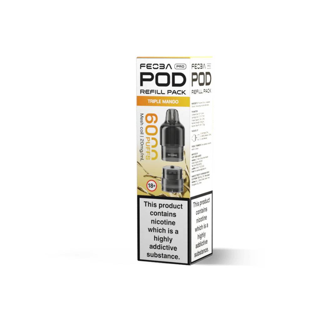 Feoba Pro Plus 6000 Pods Triple Mango