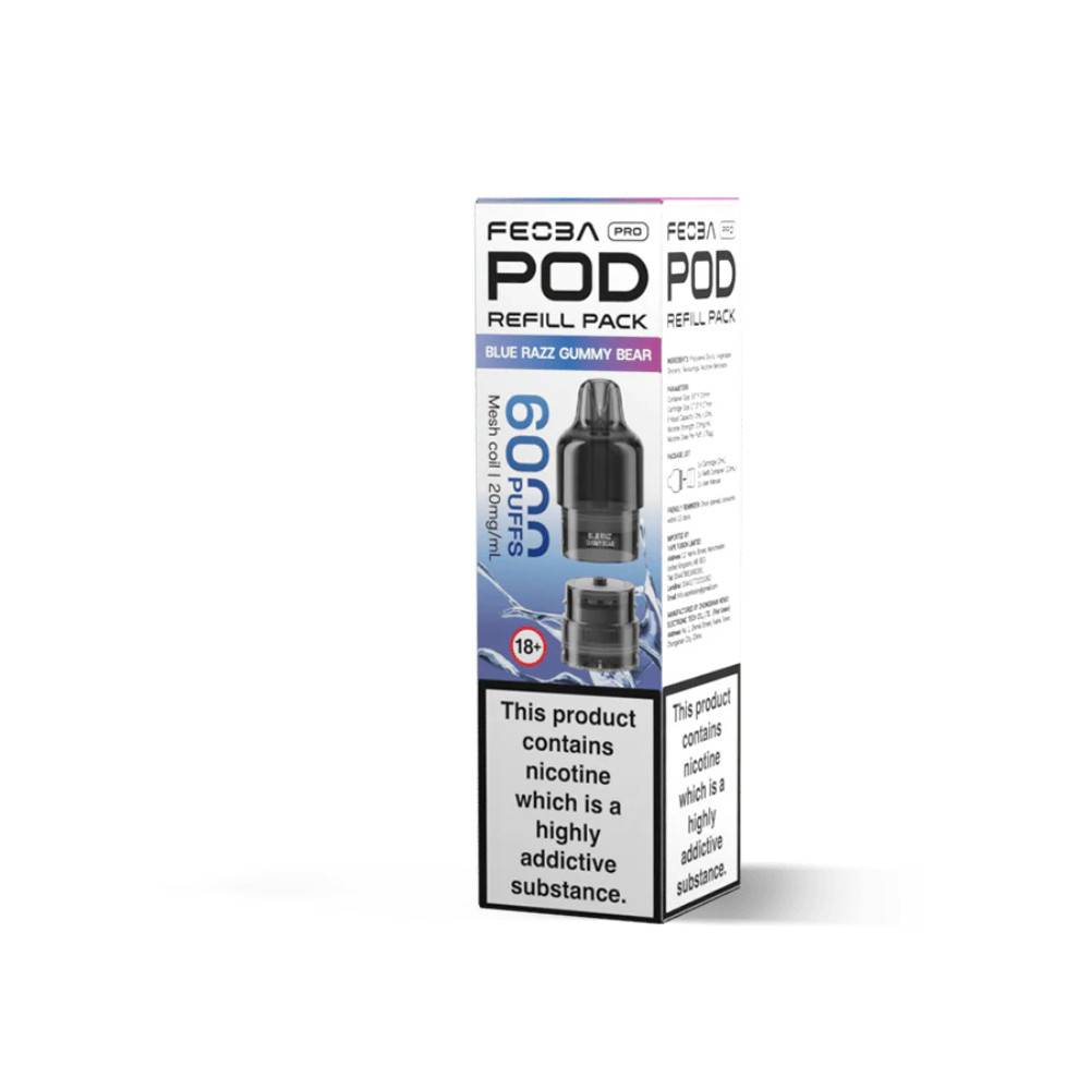 Feoba Pro Plus 6000 Pods Blue Razz Gummy Bear