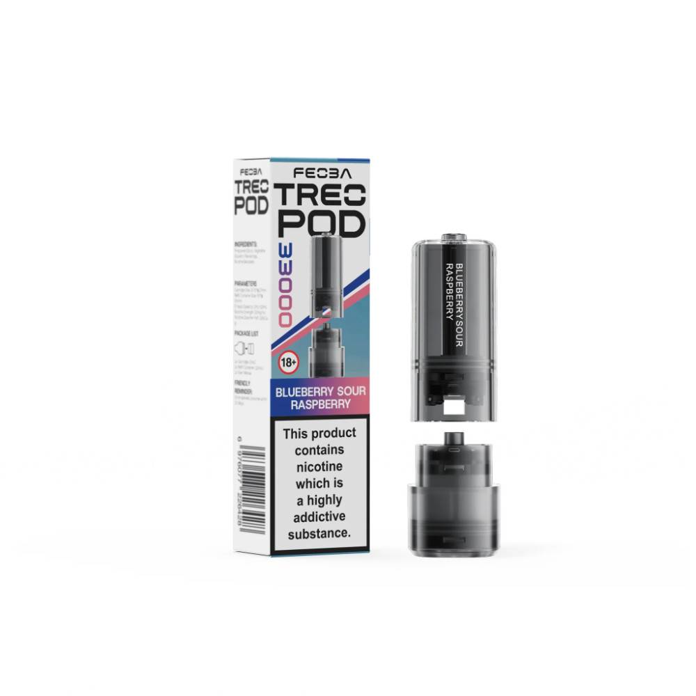 Feoba Treo 33k Pods Blueberry Sour Raspberry