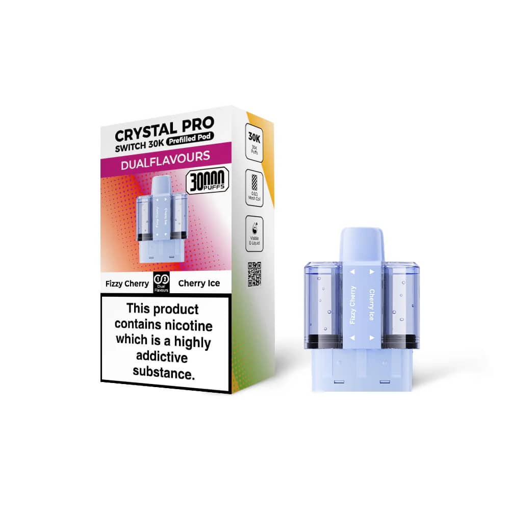 Crystal Pro Switch 30k Pods Fizzy Cherry / Cherry Ice