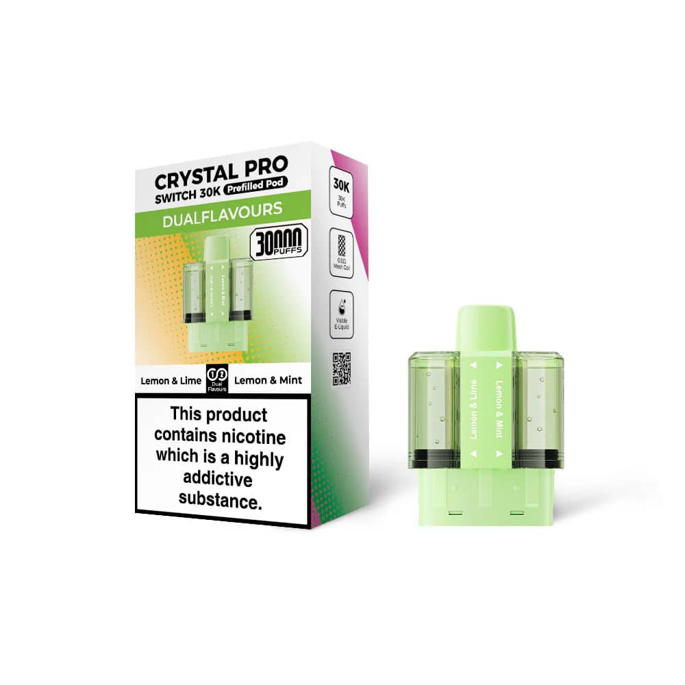 Crystal Pro Switch 30k Pods Lemon Lime / Lemon Mint