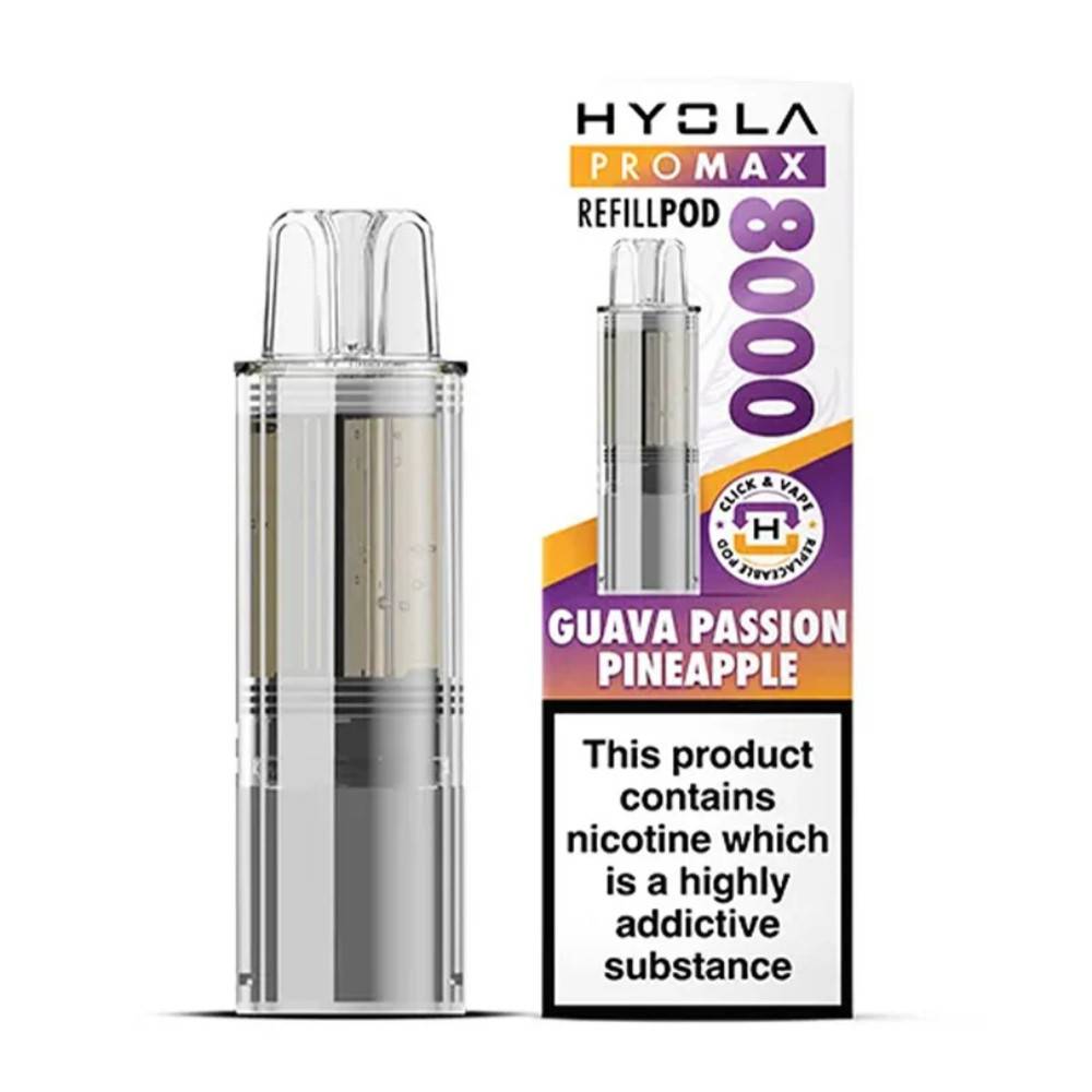 Hyola Pro Max 8000 Pods Guava Passion Pineapple