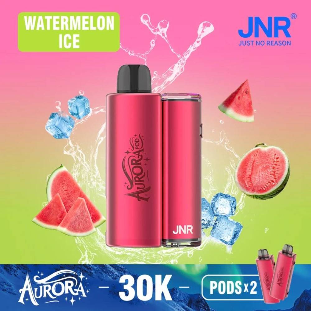 JNR Aurora 30k Prefilled Vape Kit Watermelon Ice