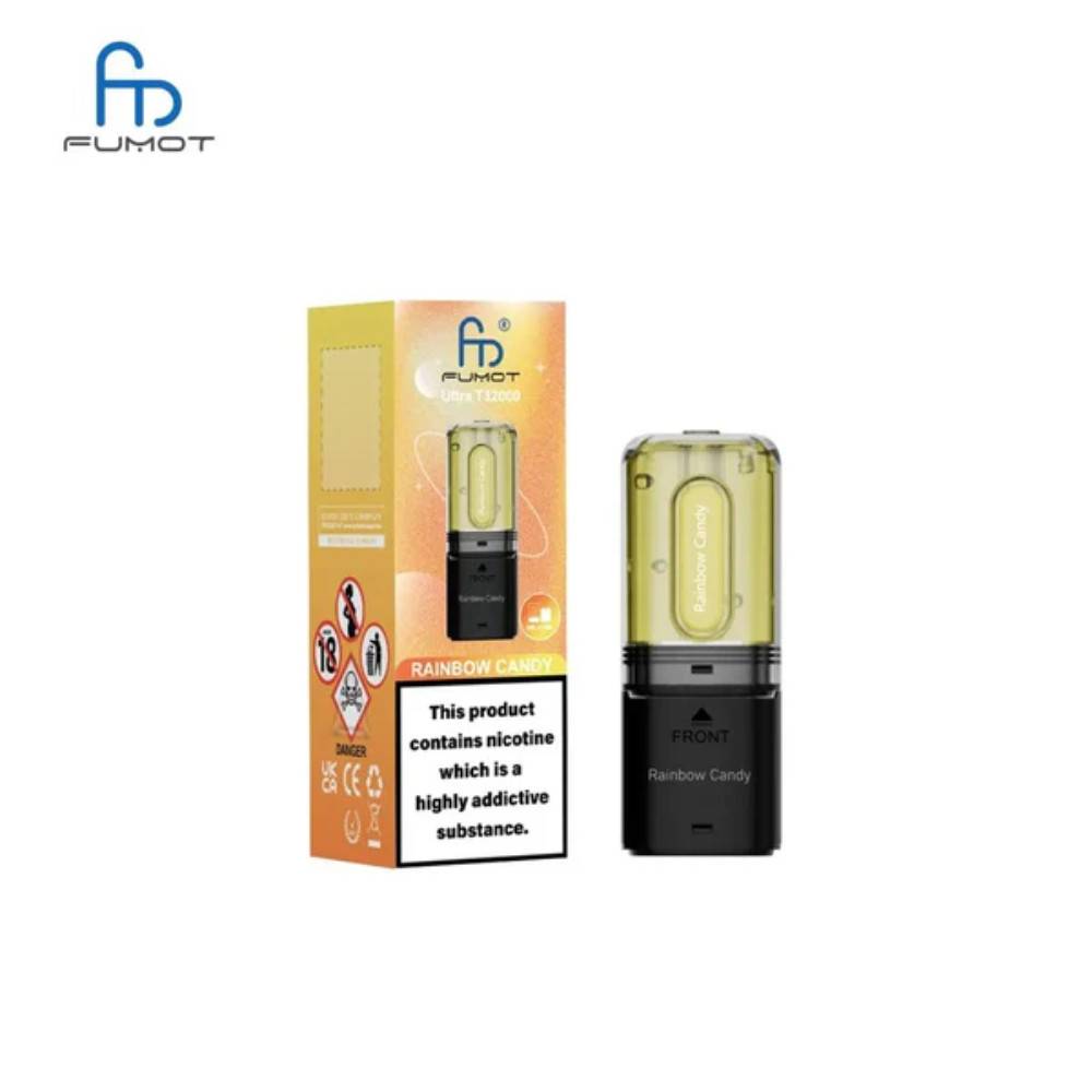 RandM Fumot T32000 Ultra Pods Rainbow Candy