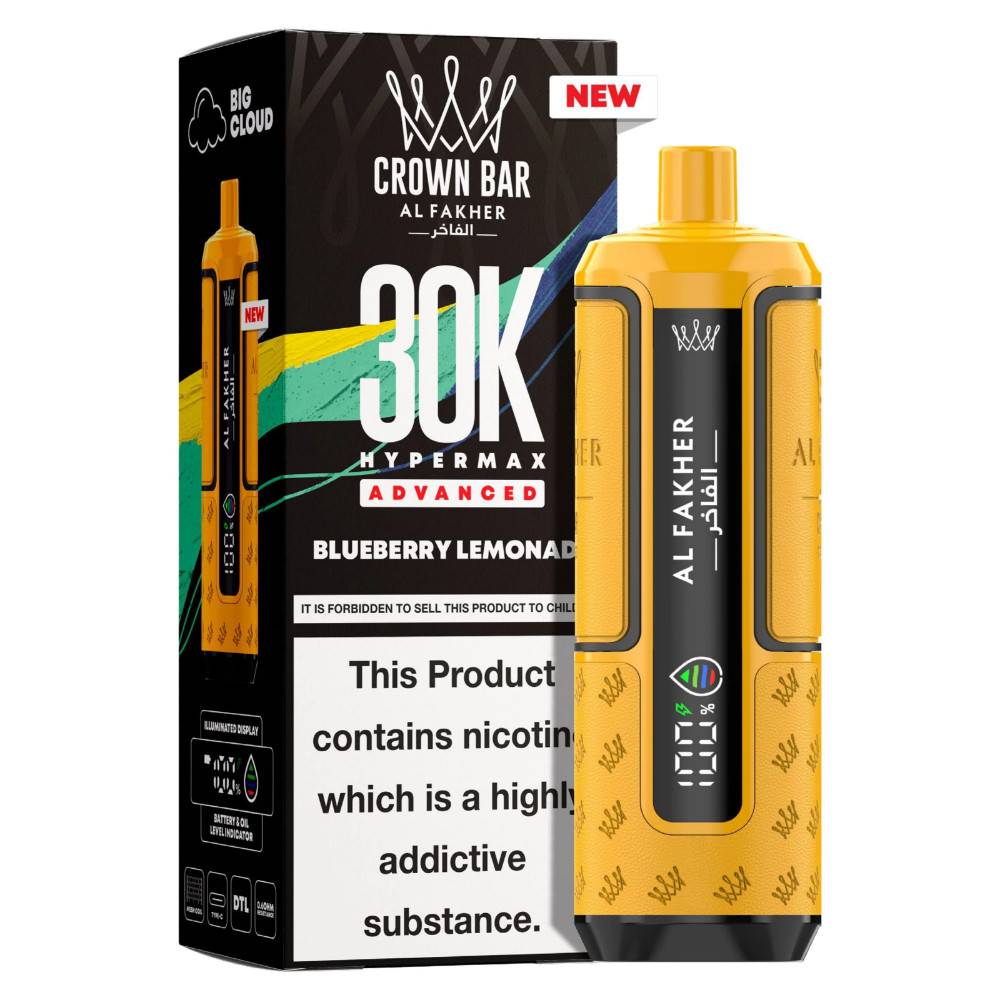 Al Fakher 30k Hypermax Prefilled Vape Kit Blueberry Lemonade