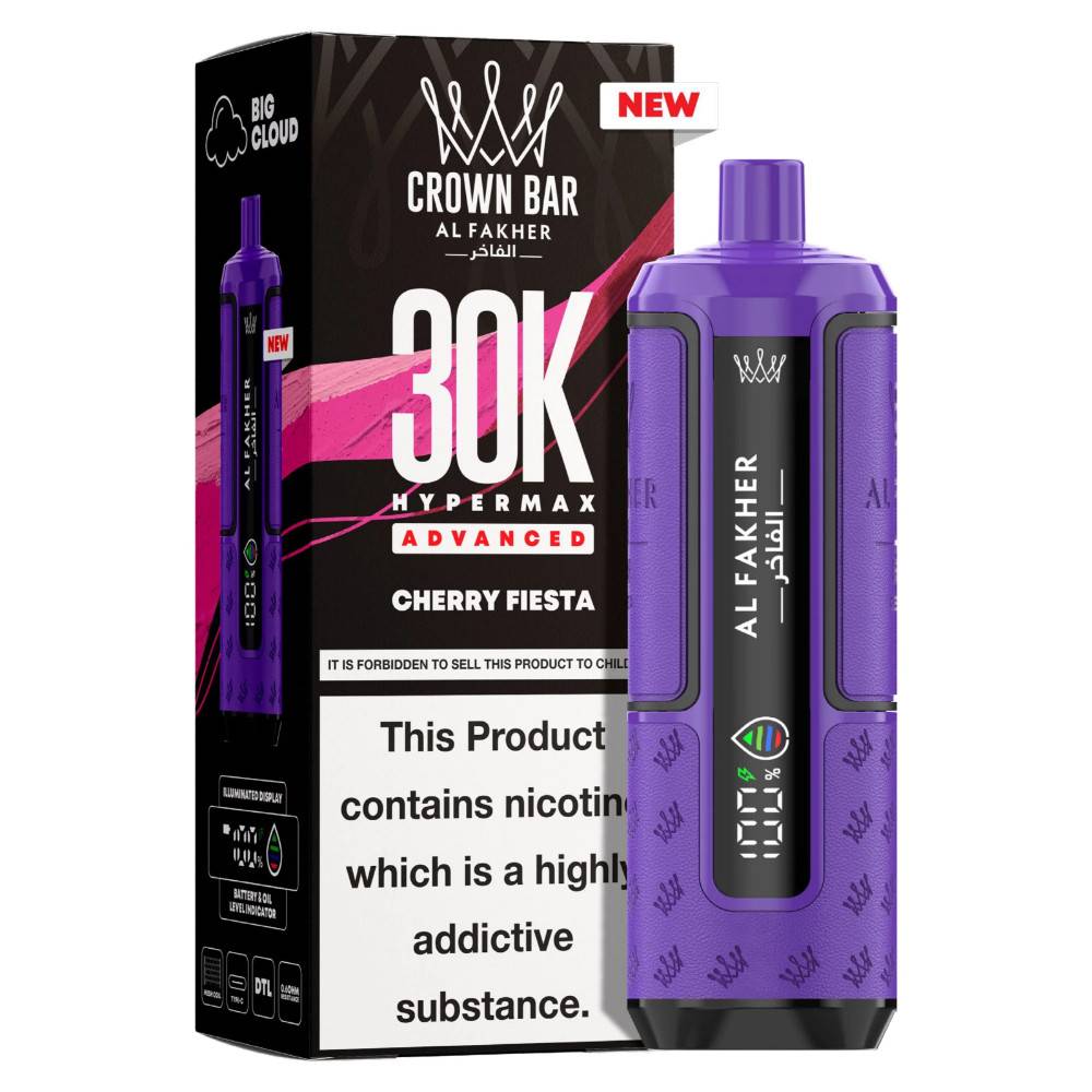 Al Fakher 30k Hypermax Prefilled Vape Kit Cherry Fiesta