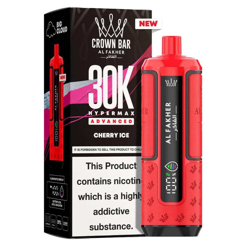 Al Fakher 30k Hypermax Prefilled Vape Kit Cherry Ice