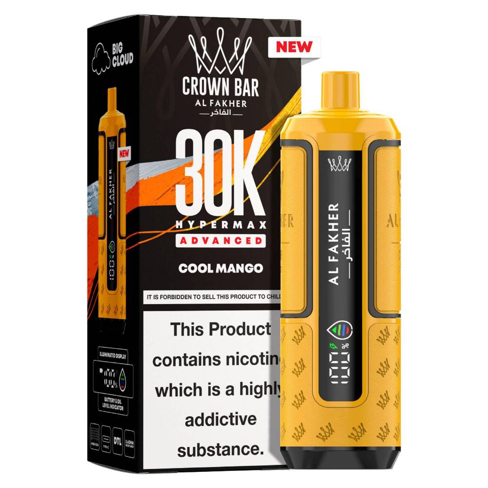 Al Fakher 30k Hypermax Prefilled Vape Kit Cool Mango
