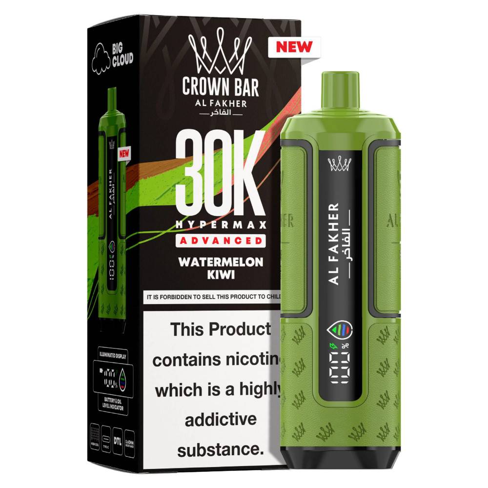 Al Fakher 30k Hypermax Prefilled Vape Kit Watermelon Kiwi