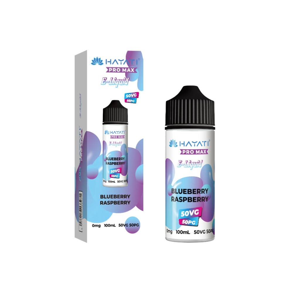Hayati Pro Max 100ml E-Liquids 50/50 Blueberry Raspberry