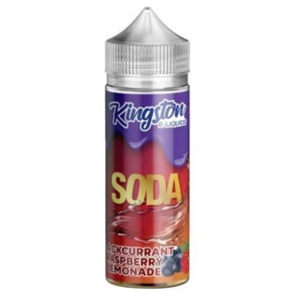Kingston Soda 100ml E-Liquids Blackcurrant Raspberry Lemonade
